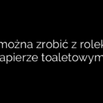 Co można zrobić z rolek po papierze toaletowym?