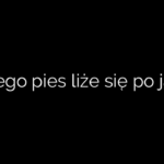 Dlaczego pies liże się po jajach?