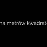Ile ar ma metrów kwadratowych