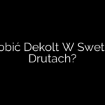Jak Zrobić Dekolt W Swetrze Na Drutach?