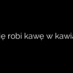 Jak się robi kawę w kawiarce?