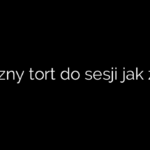 Sztuczny tort do sesji jak zrobić